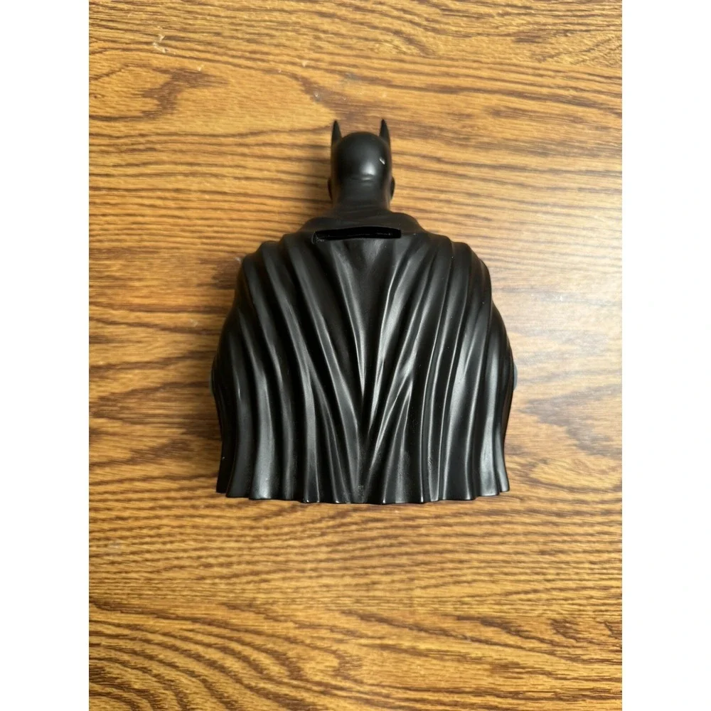 Justice League Batman Coin Bank DC Marvel 3D Toy Figure Piggy Bank PVC With Plug